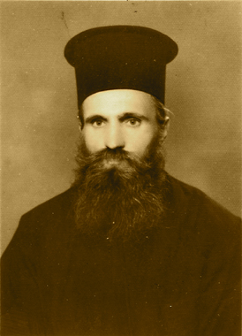 The Righteous Father John the Romanian, whose incorrupt relics are in the monastery of St. George Khozeva.